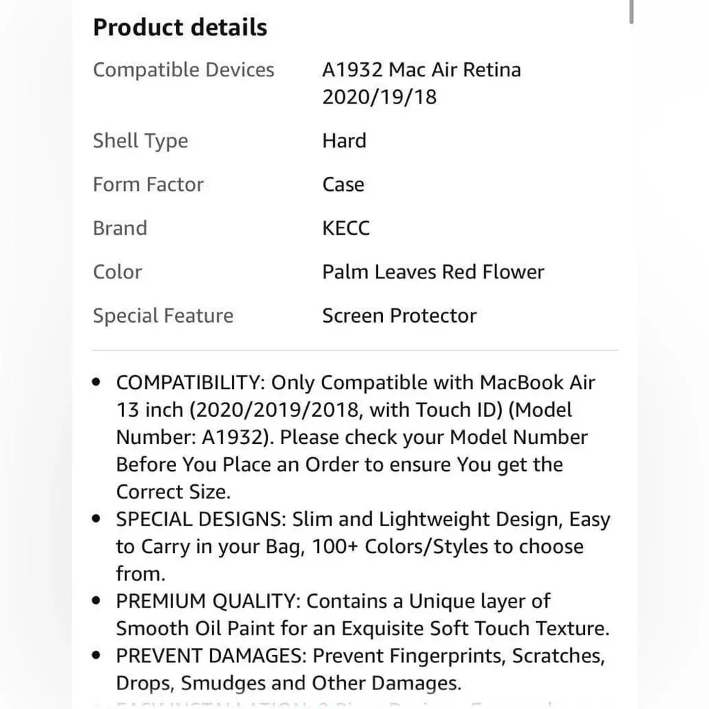 Mac book air case